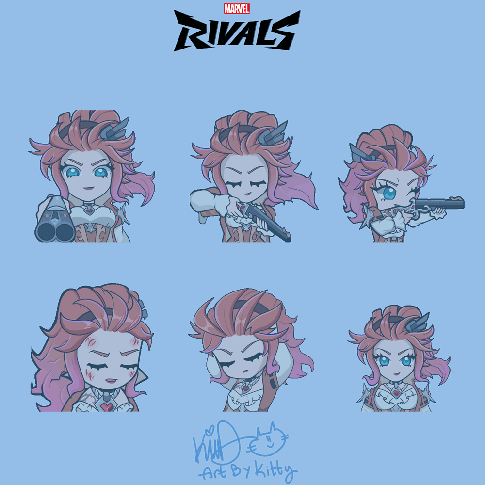 Elsa Bloodstone - Emoji Bundle